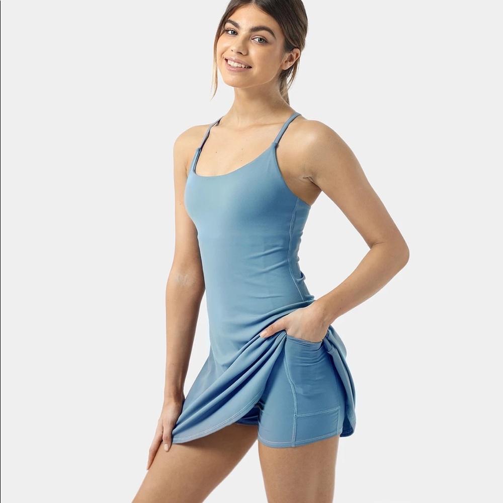 COPY - Halara In My Feels Everyday Dress- Euphoria